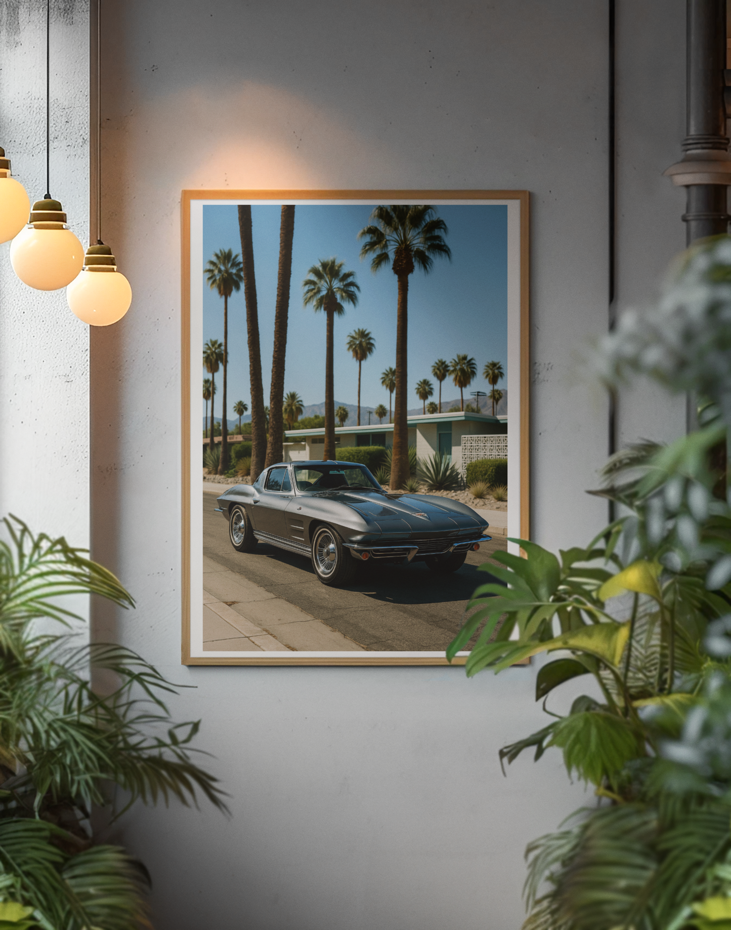 Corvette Sting Ray in Palm Springs